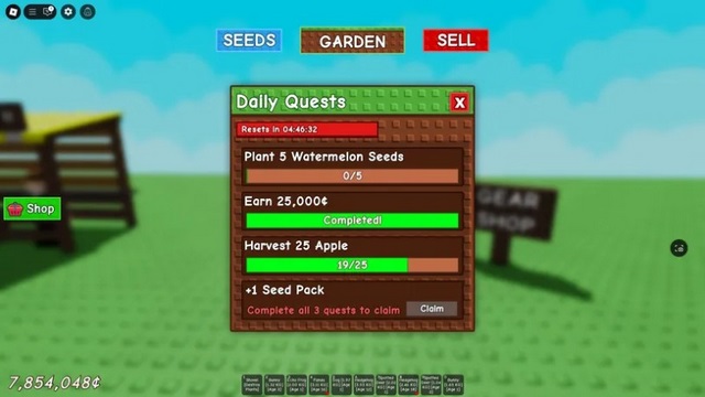 bắt đầu trồng cây và thu hoạch