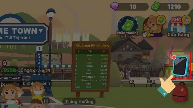 bước 1: mở game play together