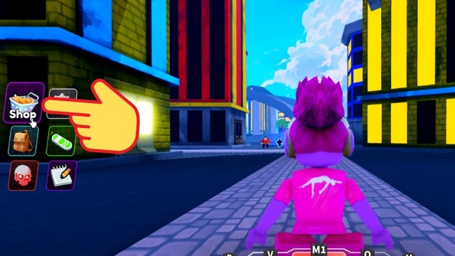 bước 1: truy cập game arise crossover, chọn shop