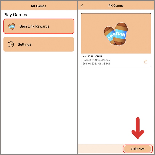 bước 1: truy cập web chính thức của coin master
