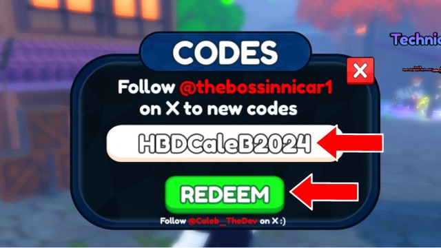 bước 2: điền mã code anime last stand (als) vào ô
