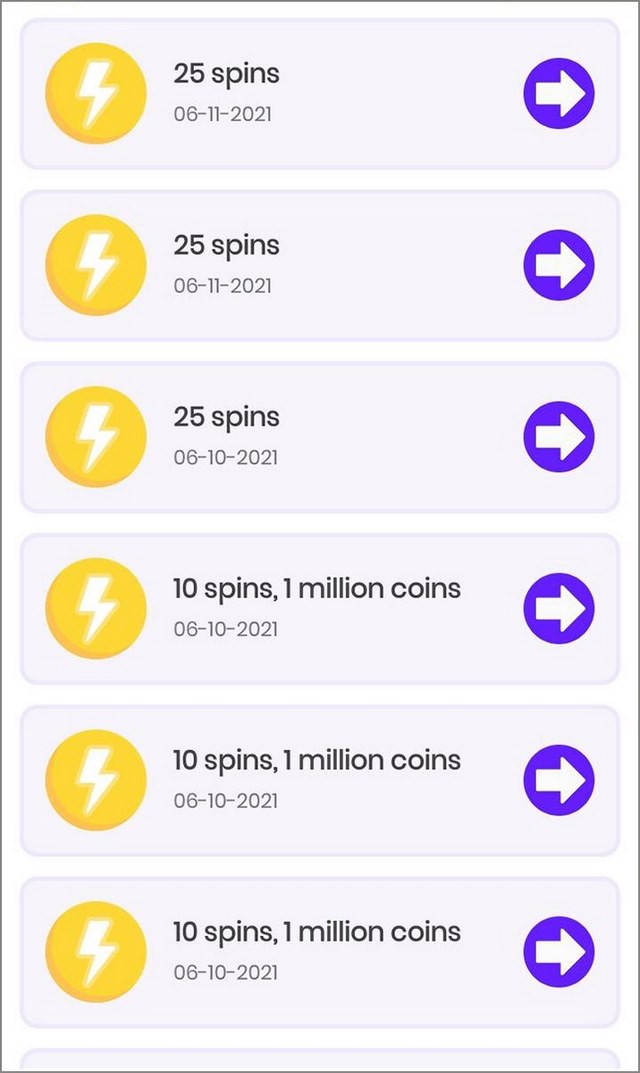 bước 4: chọn phần thưởng bạn muốn nhận