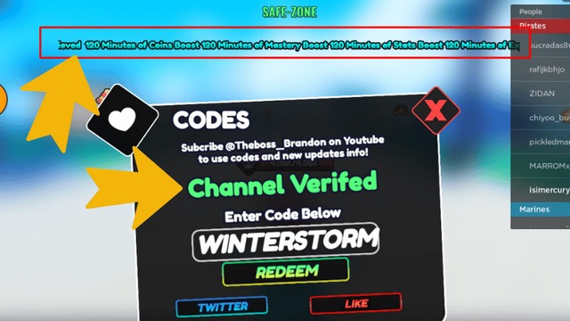 bước 4: hệ thống sẽ hiển thị channel verified