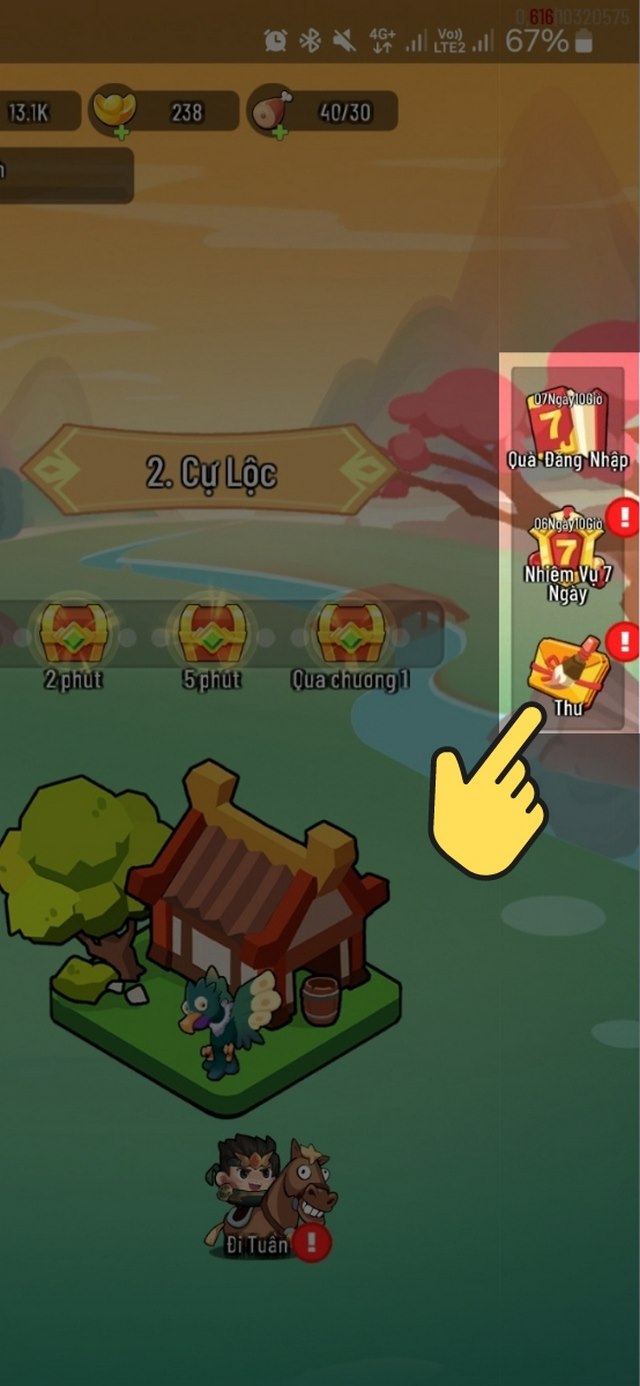 bước 4: sau khi nhập code thành công