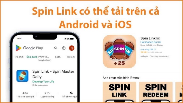 nhận free spin coin master qua app

