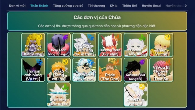 tổng quan về game anime last stand